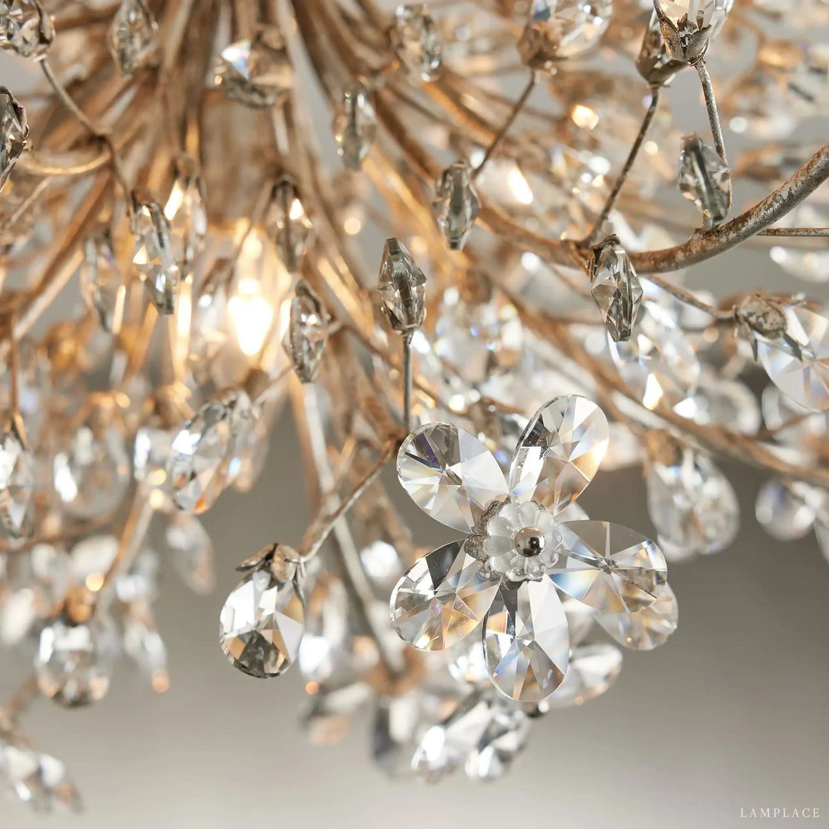 Fiore Delicate Flower Flush Mount