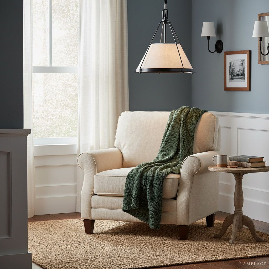 Shelton Dual Weave Pendant Light