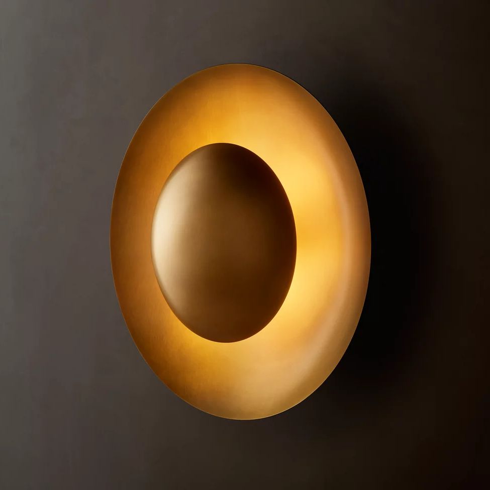 Cosmic Interstellar Glow Dish Wall Sconce
