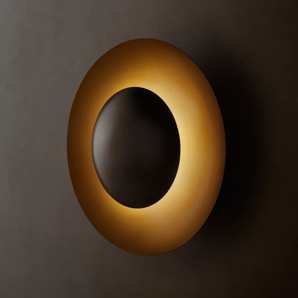 Cosmic Interstellar Glow Dish Wall Sconce