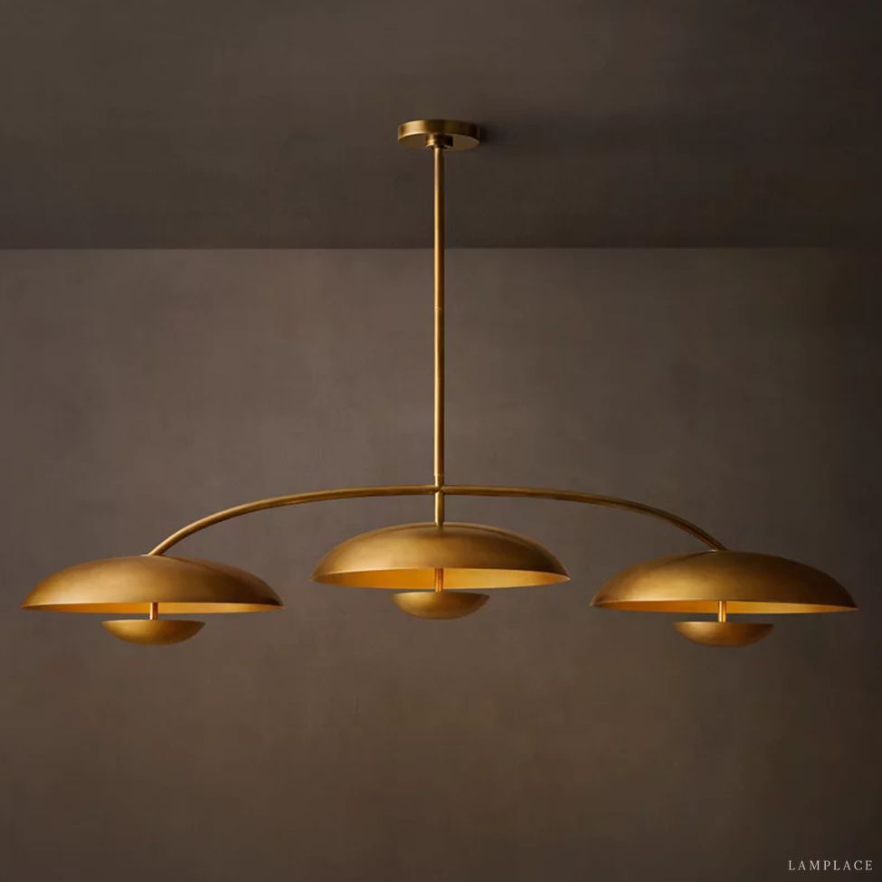 Cosmic Interstellar Glow Linear Chandelier