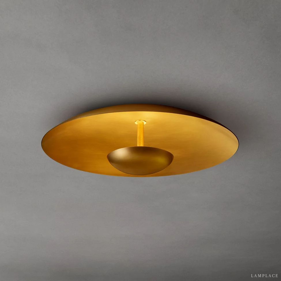 Cosmic Interstellar Glow Flush Mount
