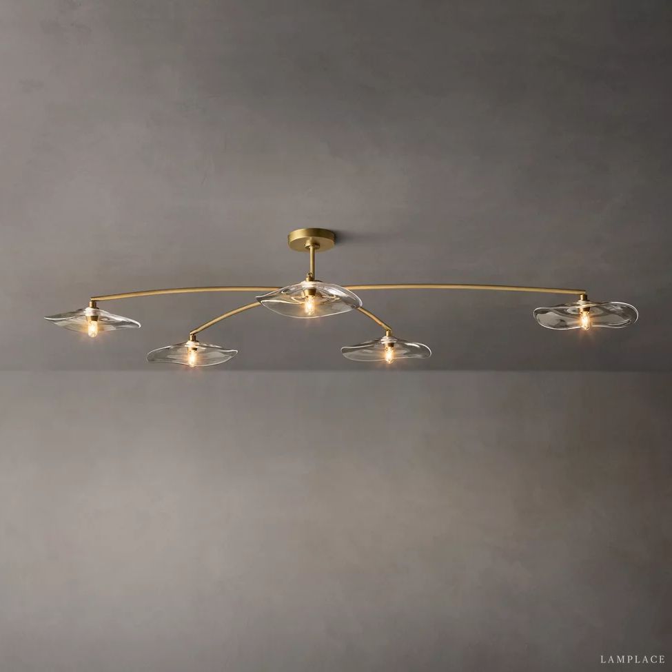 Lily Organic Form Flush Mount