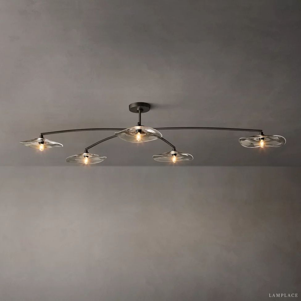 Lily Organic Form Flush Mount