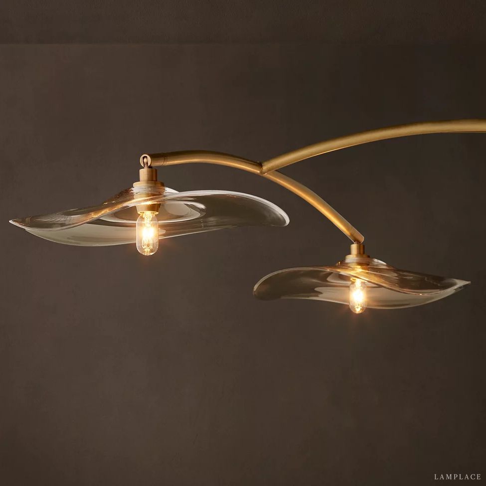 Lily Organic Form Flush Mount