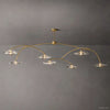 Lily Organic Form Round Chandelier 96"