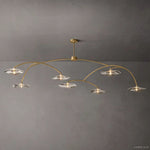 Lily Organic Form Round Chandelier 96"
