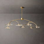 Lily Organic Form Round Chandelier 54"