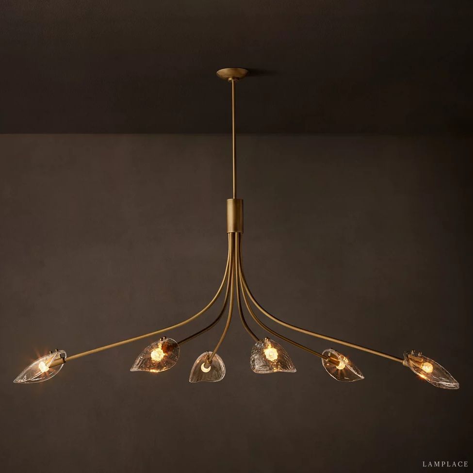 Shell Oceanic Atelier Linear Chandelier 72"