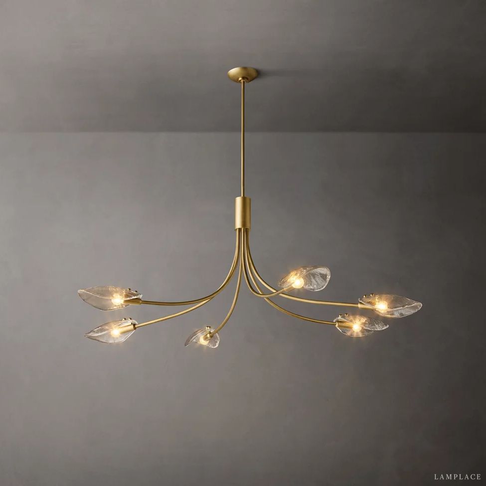 Shell Oceanic Atelier Linear Chandelier 54"