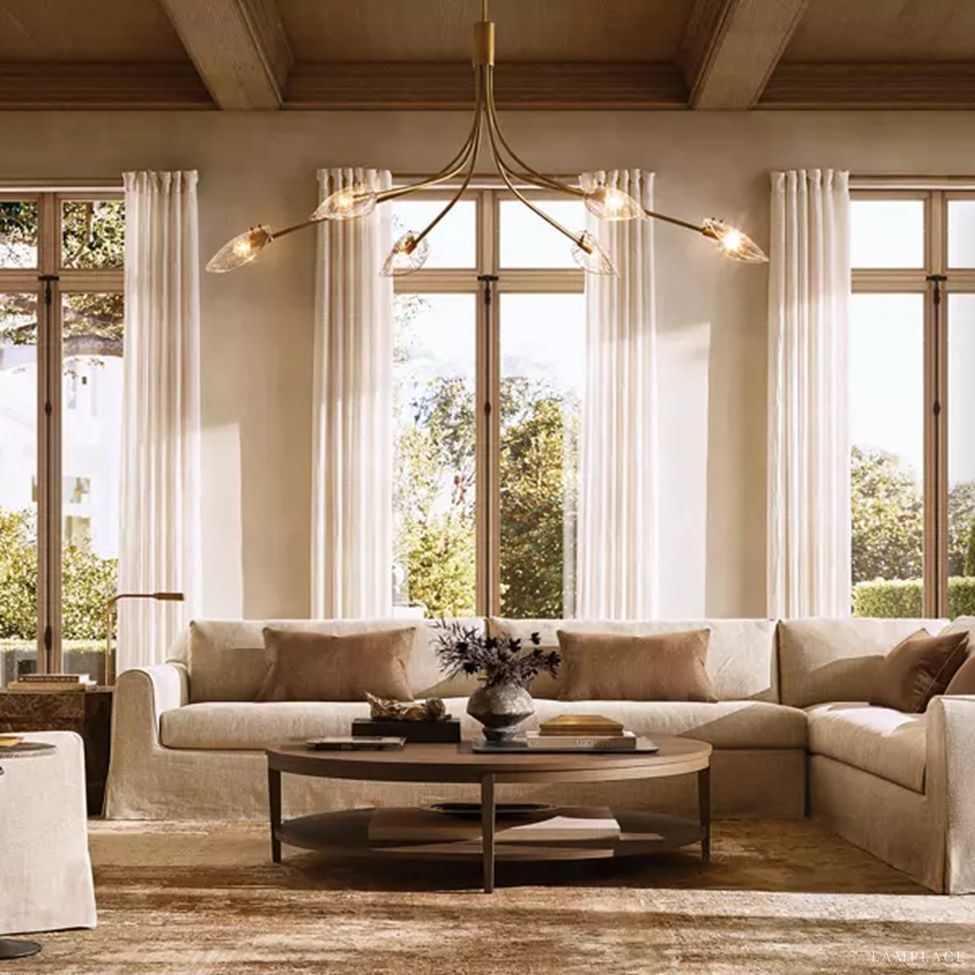 Shell Oceanic Atelier Linear Chandelier 72"