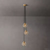 Bubble Ripple Sphere Cascade Pendant Light