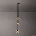Bubble Ripple Sphere Cascade Pendant Light