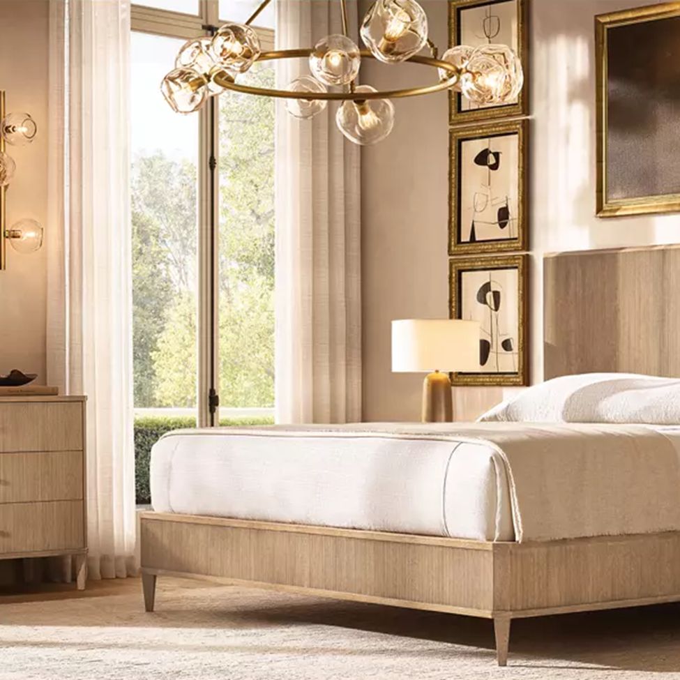 Bubble Ripple Sphere Round Chandelier 48"