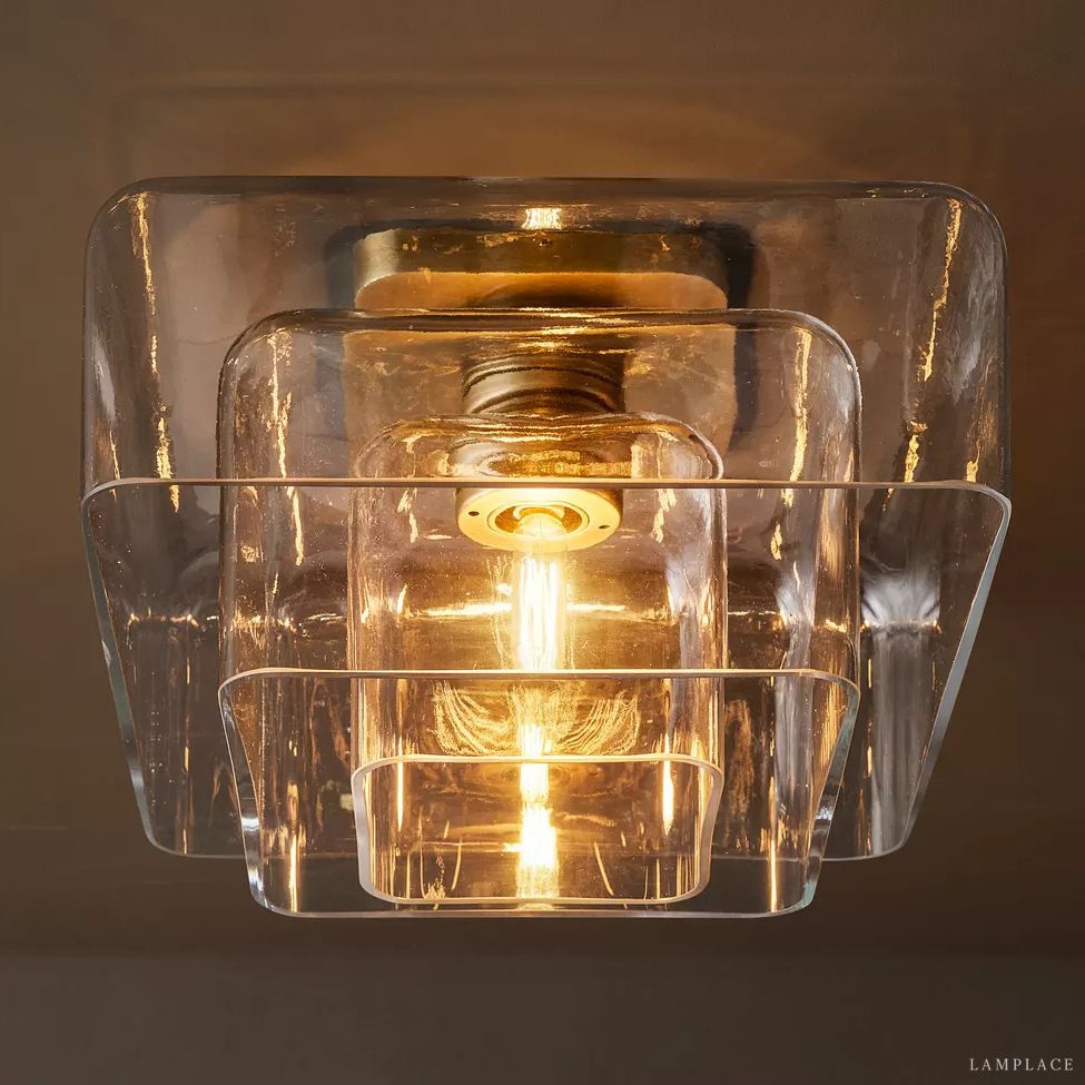 Lacour Prism Layered Flush Mount