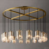 Lacour Prism Layered Round Chandelier 60"