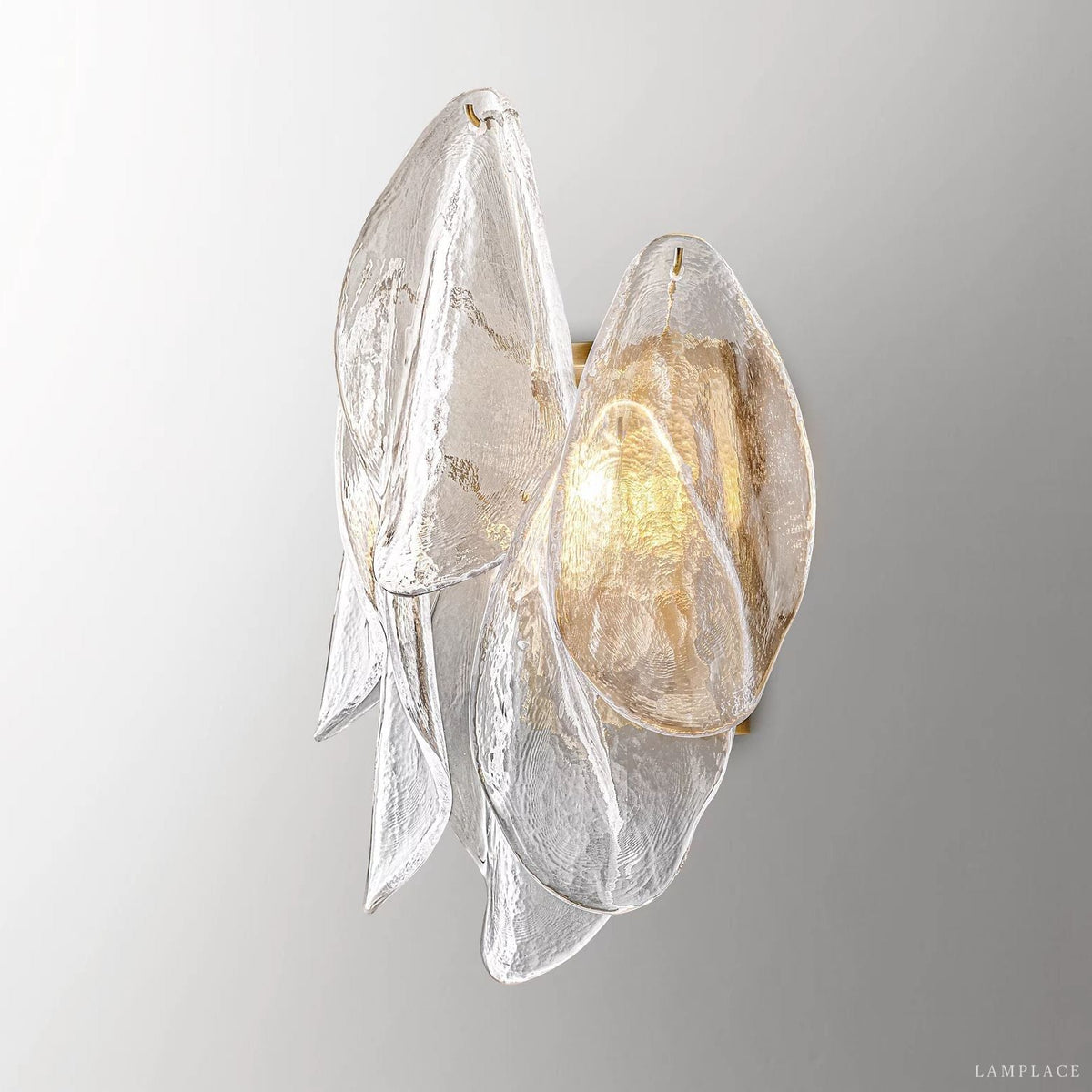 Petalia Stacked Glass Wall Sconce