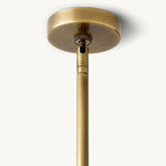 Petalia Stacked Glass Round Chandelier 32"