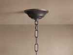 Lunaria Ceramic Leaf Round Chandelier