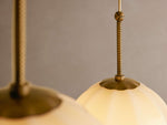 Agnes Strand Glass Cluster Chandelier