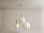 Agnes Strand Glass Cluster Chandelier