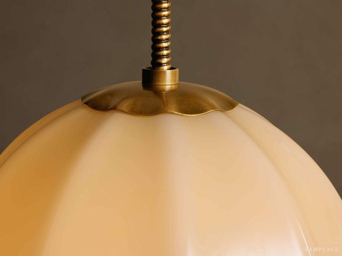 Agnes Strand Glass Pendant Light