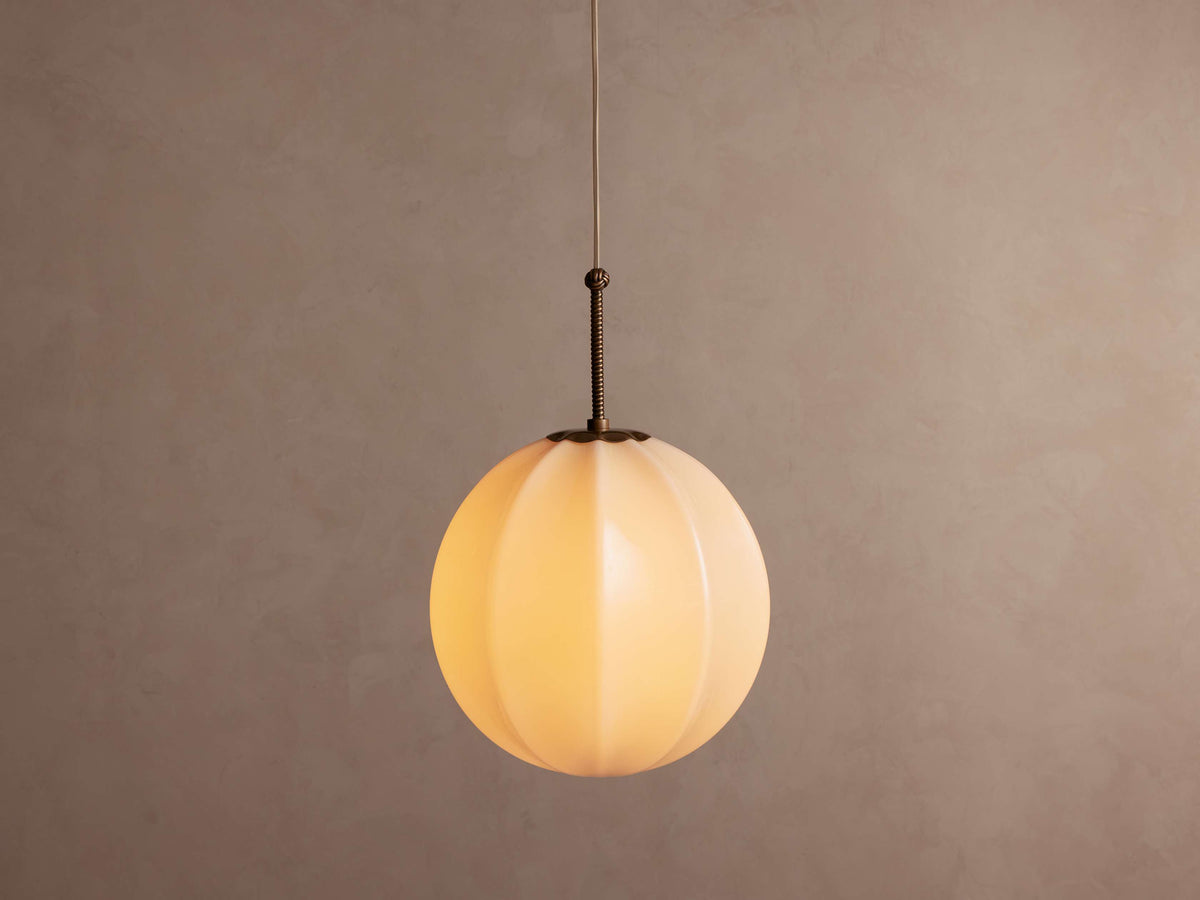 Agnes Strand Glass Pendant Light