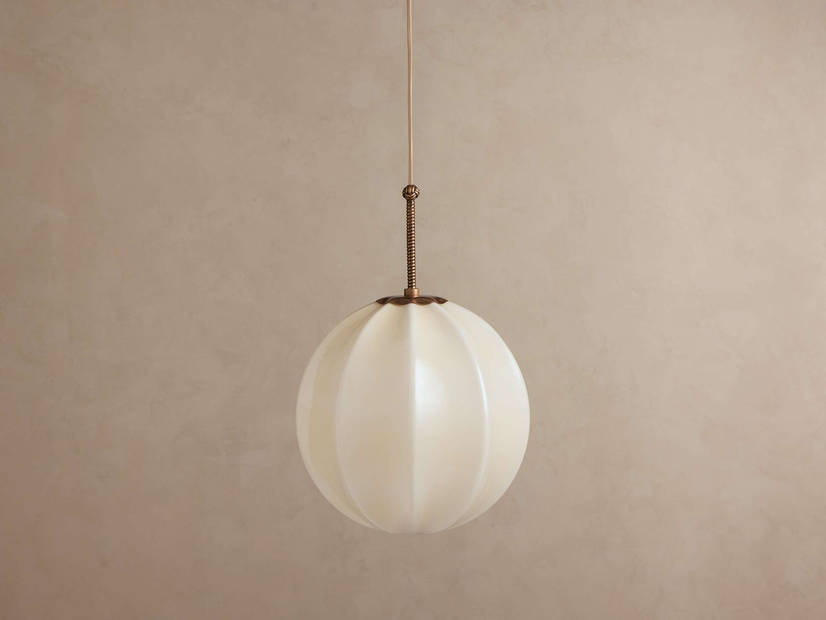 Agnes Strand Glass Pendant Light