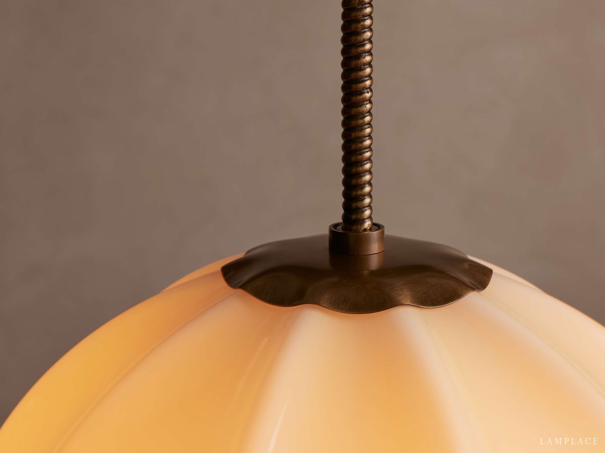Agnes Strand Glass Pendant Light