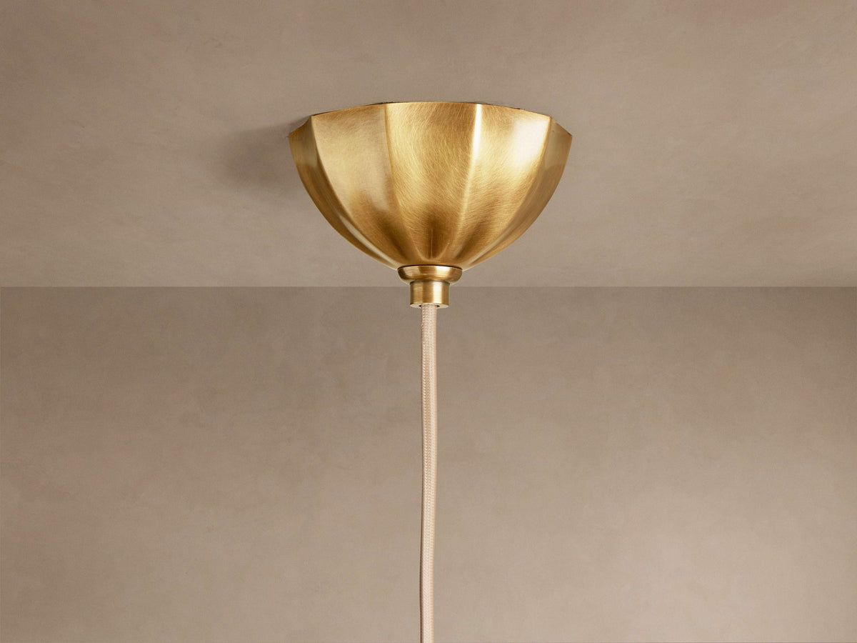Agnes Strand Glass Pendant Light