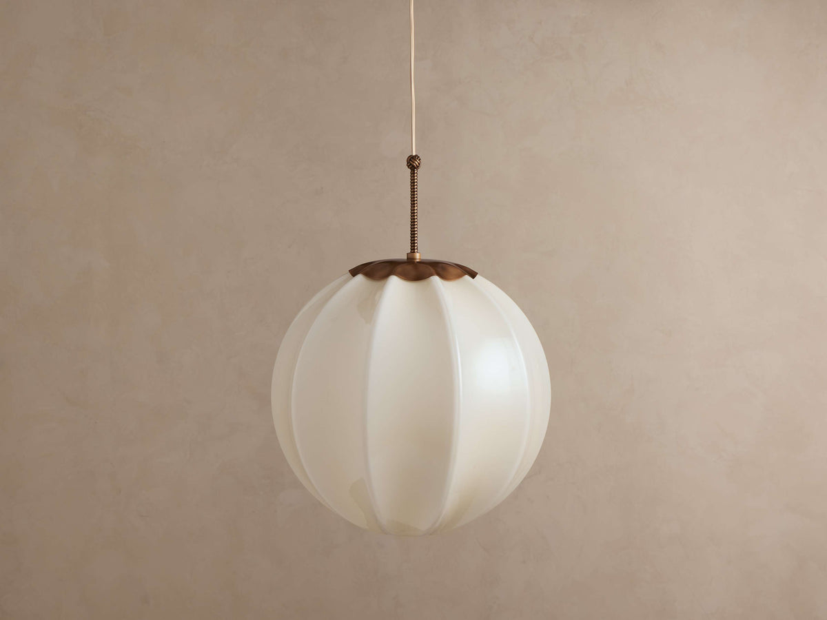 Agnes Strand Glass Pendant Light