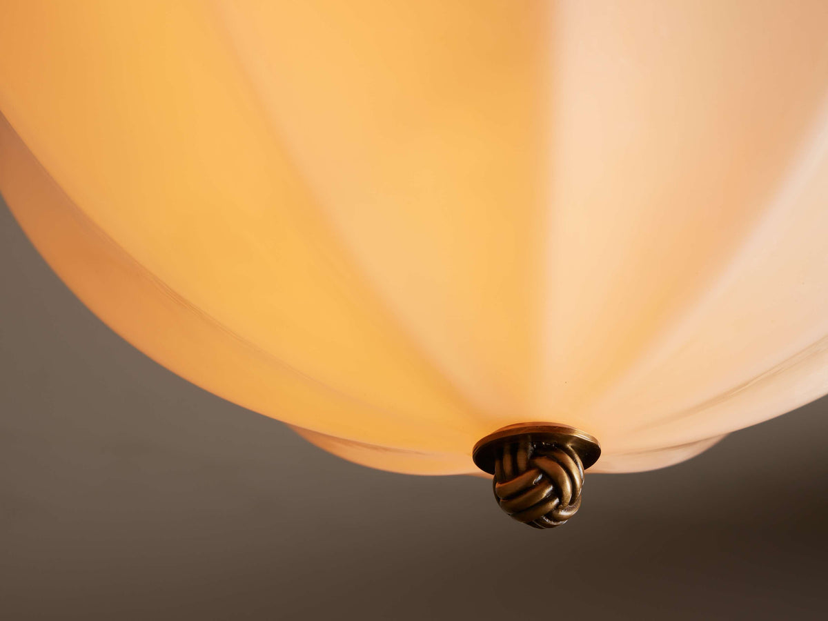 Agnes Strand Glass Flush Mount