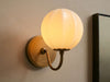 Agnes Strand Glass Gooseneck Sconce