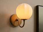 Agnes Strand Glass Gooseneck Sconce