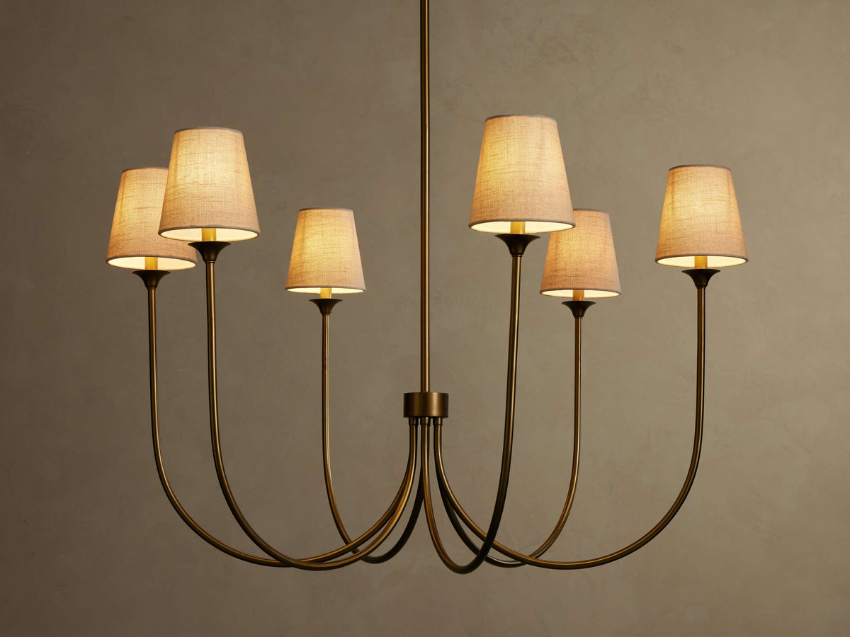 Saige Classic Aesthetic Round Chandelier