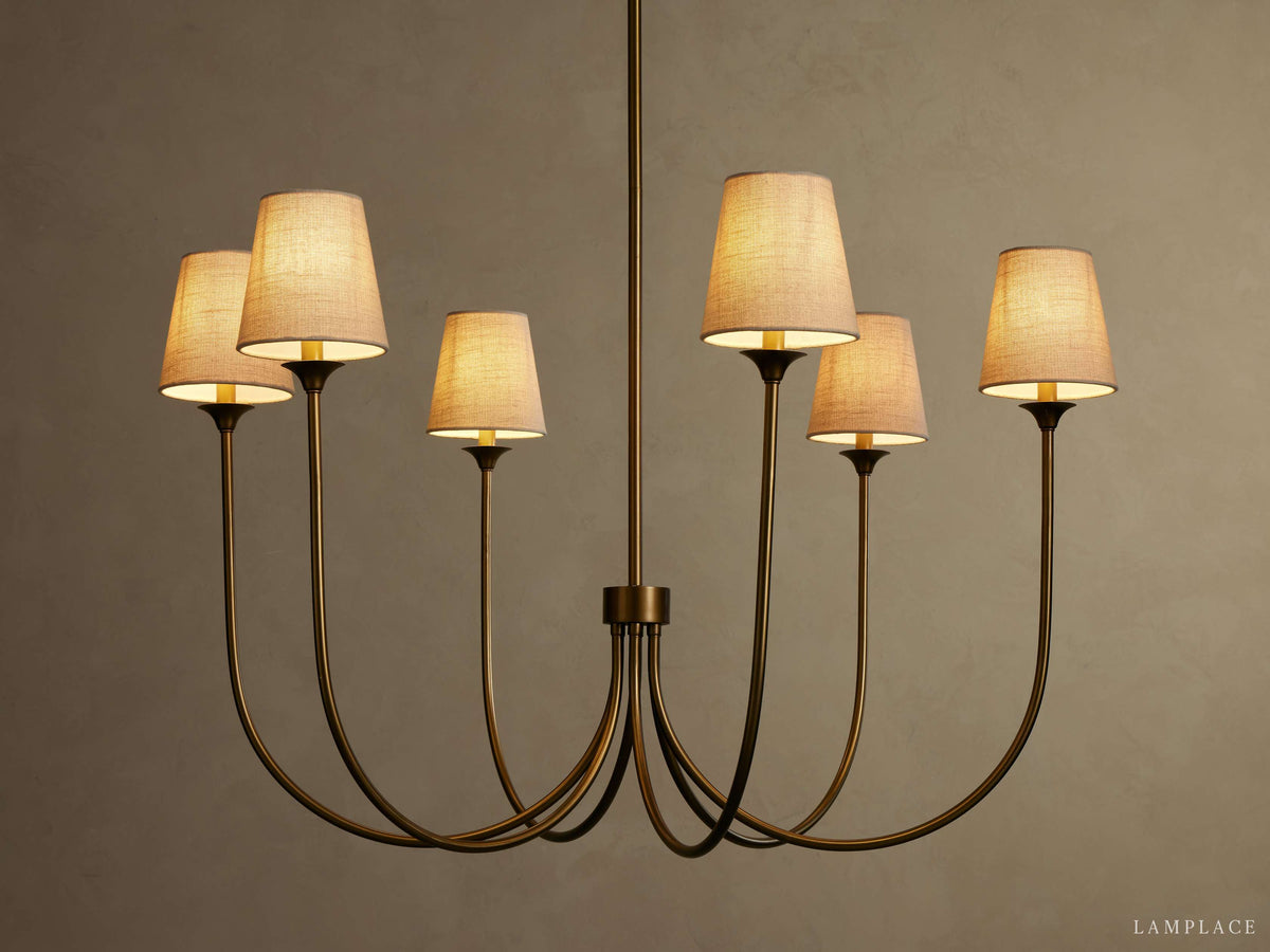 Saige Classic Aesthetic Round Chandelier