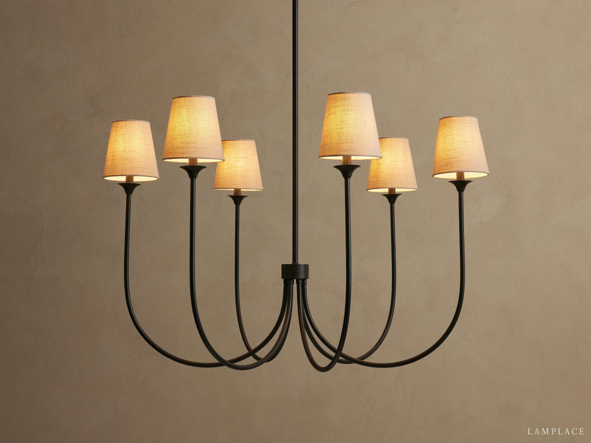 Saige Classic Aesthetic Round Chandelier