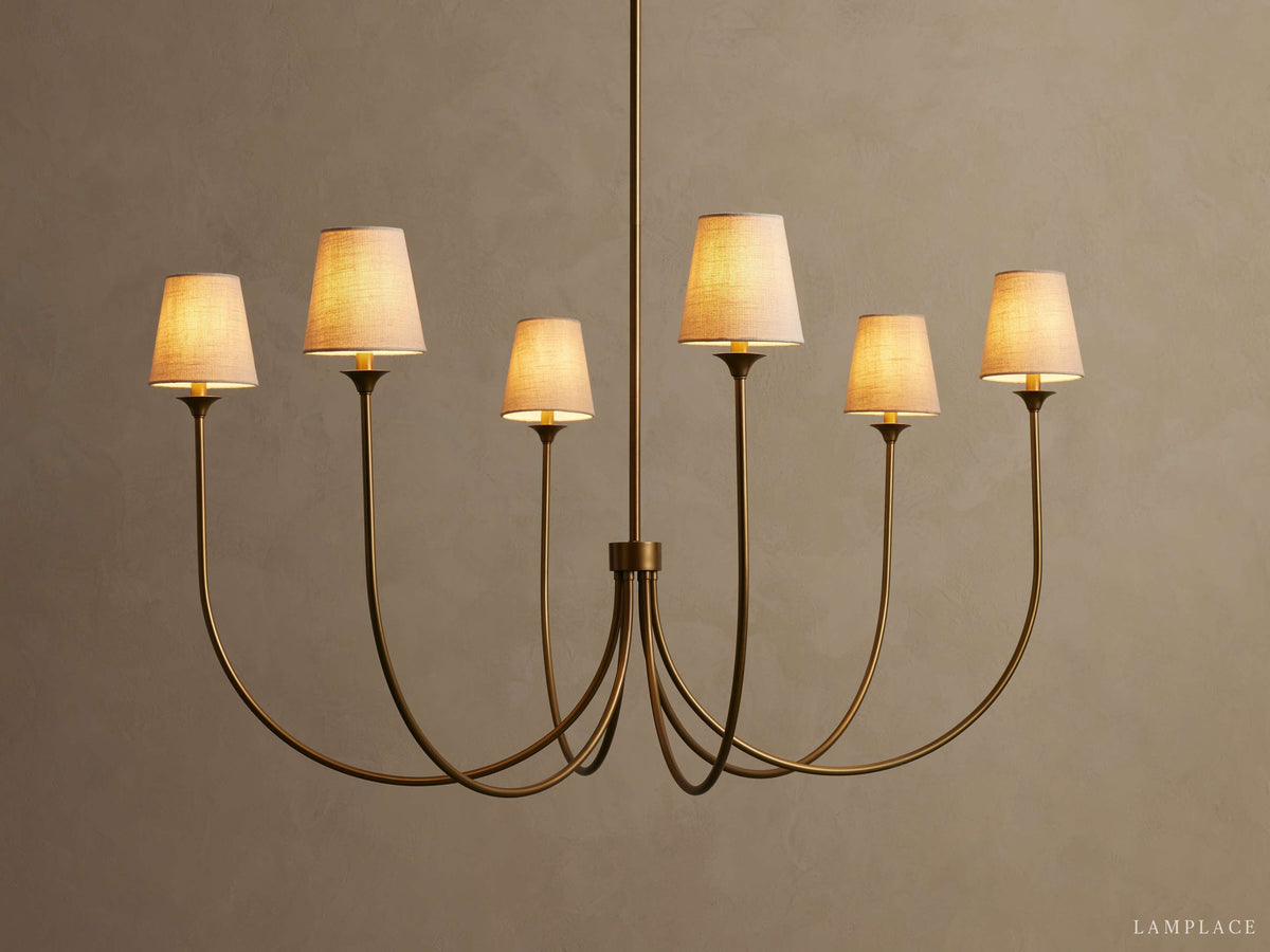 Saige Classic Aesthetic Round Chandelier