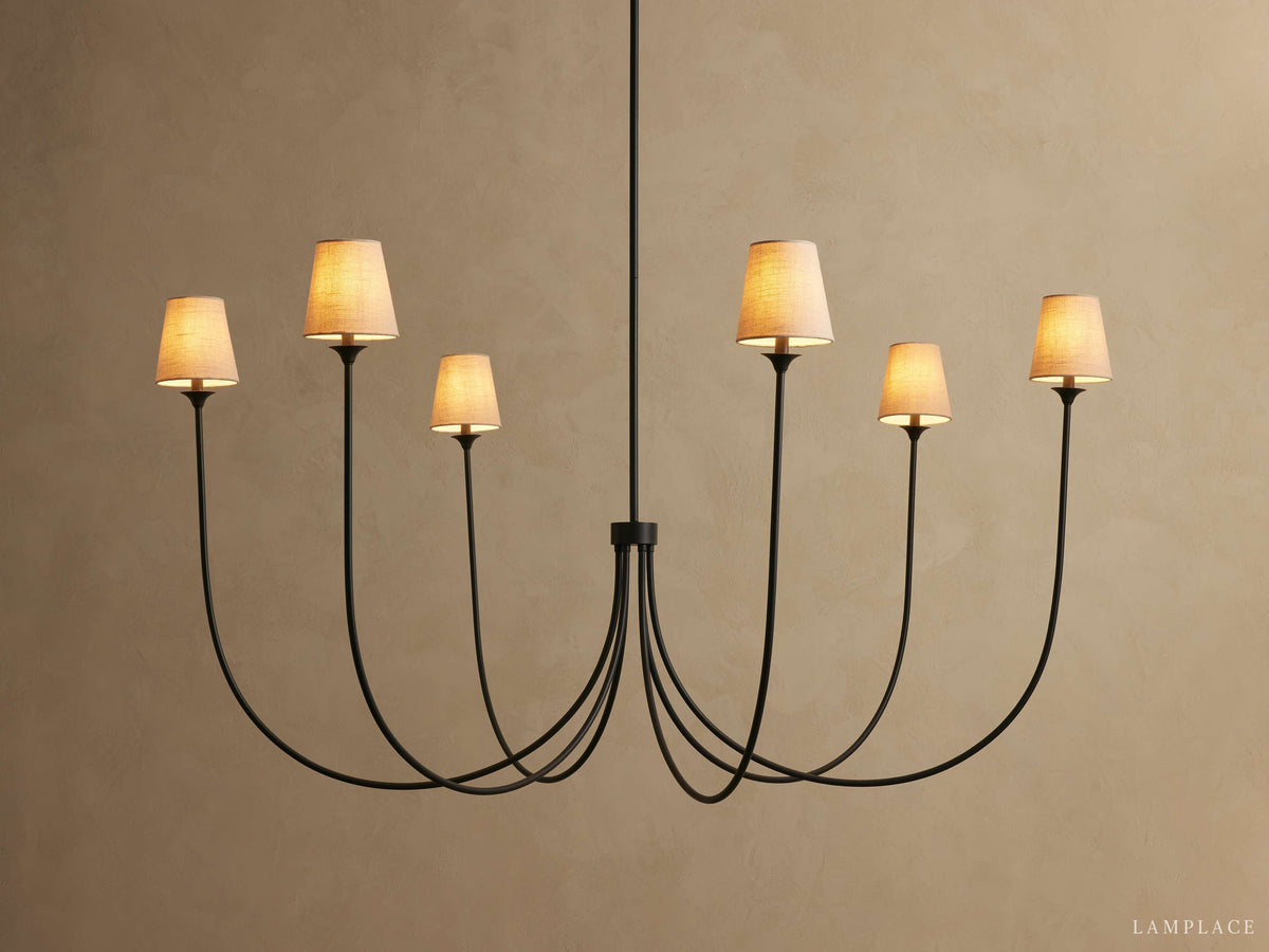 Saige Classic Aesthetic Round Chandelier