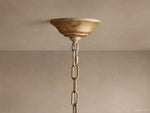 Nicoletta Refined Leaf Round Chandelier