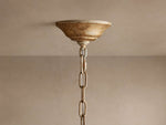 Nicoletta Refined Leaf Round Chandelier