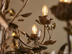 Nicoletta Refined Leaf Round Chandelier