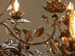 Nicoletta Refined Leaf Round Chandelier