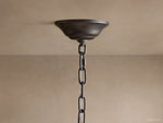 Nicoletta Refined Leaf Round Chandelier
