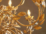 Nicoletta Refined Leaf Round Chandelier