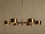 Daphne Metallic Style Round Chandelier