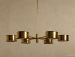 Daphne Metallic Style Round Chandelier
