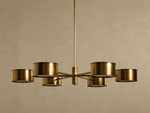 Daphne Metallic Style Round Chandelier