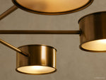 Daphne Metallic Style Round Chandelier