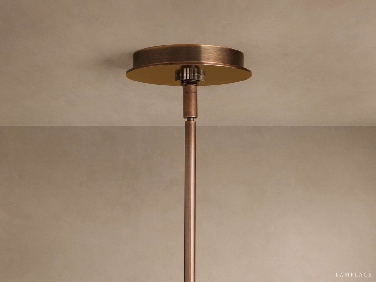 Daphne Metallic Style Round Chandelier